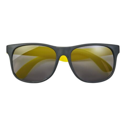 Solglasögon i PP med färgade skalmar neongul | Inget reklamtryck | Inte tillgängligt | Inte tillgängligt