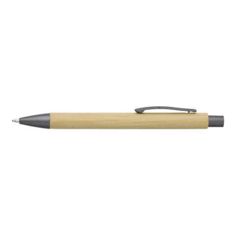 Penna av bambu och plast grå | Inget reklamtryck | Inte tillgängligt | Inte tillgängligt