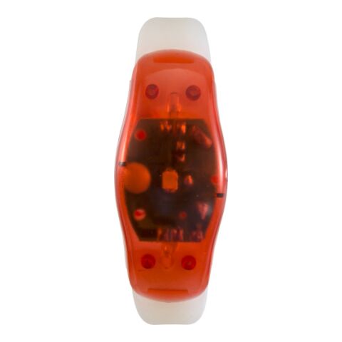 Blinkande handledsband i ABS med LED-lampa Röd | Inget reklamtryck | Inte tillgängligt | Inte tillgängligt