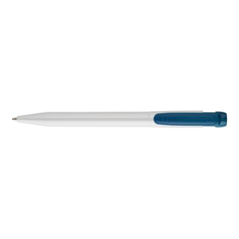 Stilolinea penna i plast med vit kropp Ljusblå | Inget reklamtryck | Inte tillgängligt | Inte tillgängligt