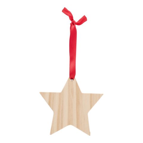 Juldekoration i trä, Stjärna Brun | Inget reklamtryck | Inte tillgängligt | Inte tillgängligt