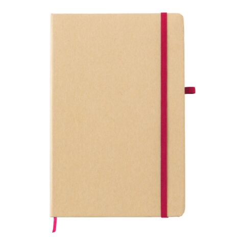 Anteckningsbok med papper av stenmassa (A5) Röd | Inget reklamtryck | Inte tillgängligt | Inte tillgängligt