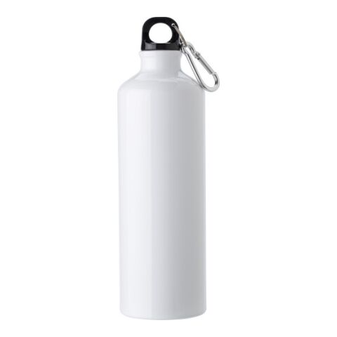 Aluminium water bottle (750 ml) Vit | Inget reklamtryck | Inte tillgängligt | Inte tillgängligt