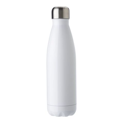 Stainless steel bottle (500 ml) Vit | Inget reklamtryck | Inte tillgängligt | Inte tillgängligt