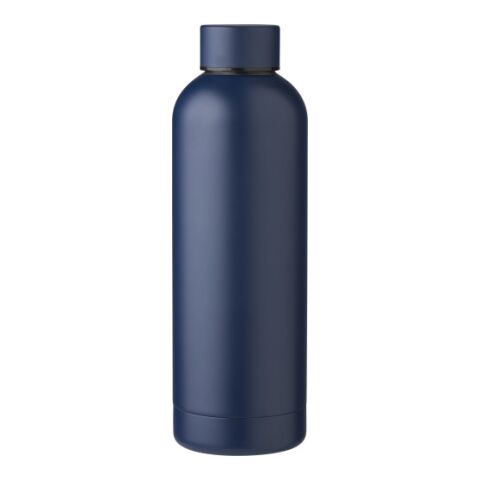 Flaska av återvunnet rostfritt stål (500 ml) Isaiah marineblau | Inget reklamtryck | Inte tillgängligt | Inte tillgängligt