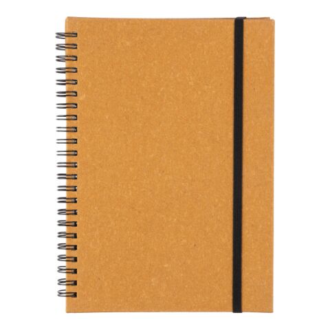 Recycled leather notebook A5 Egon