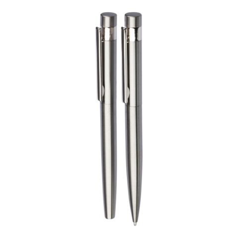 Recycled stainless steel writing set Fritz