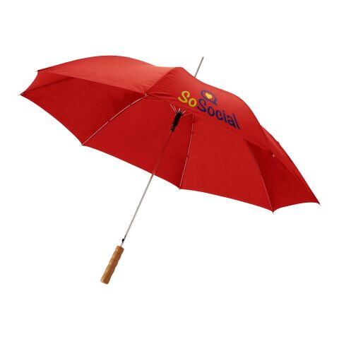 23" Lisa automatisk paraply Röd