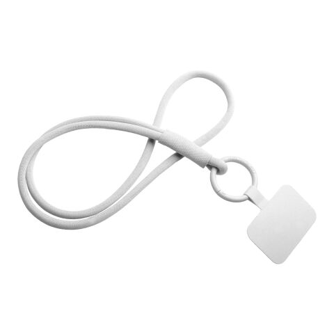 Tubyard logoband telefonhållare med elastiskt rör Vit | Inget reklamtryck | Inte tillgängligt | Inte tillgängligt