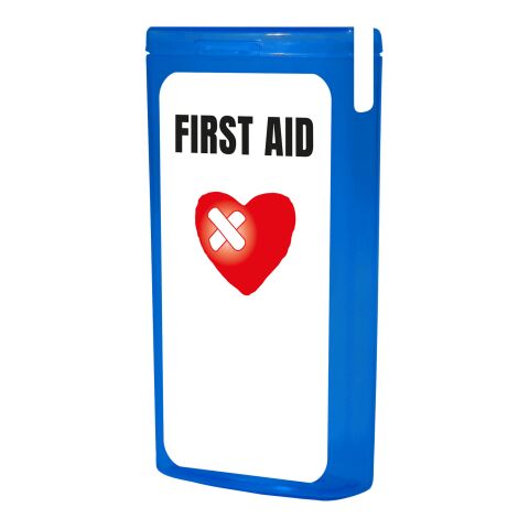 MiniKit First Aid Standard | blå | Inget reklamtryck | Inte tillgängligt | Inte tillgängligt