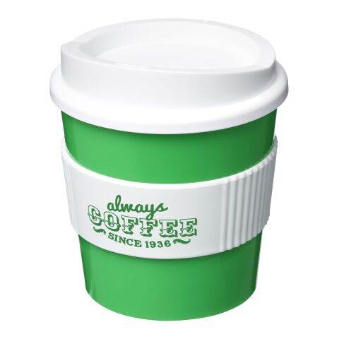 Americano® Primo 250 ml mugg med handtag grön-vit | Inget reklamtryck | Inte tillgängligt | Inte tillgängligt
