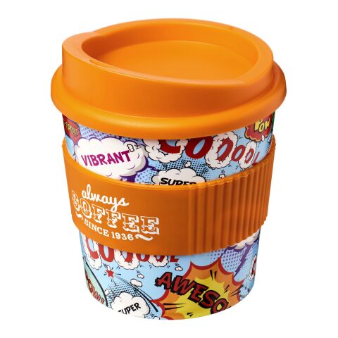 Brite-Americano® Primo 250 ml mugg med grepp Standard | orange | Inget reklamtryck | Inte tillgängligt | Inte tillgängligt