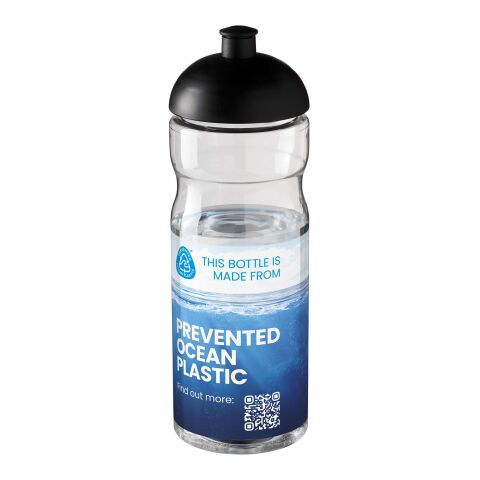 H2O Eco 650 ml sportflaska med kupollock vit-svart