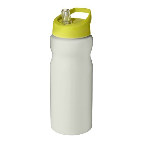 H2O Eco 650 ml sportflaska med piplock naturvit-limegrön | Inget reklamtryck | Inte tillgängligt | Inte tillgängligt