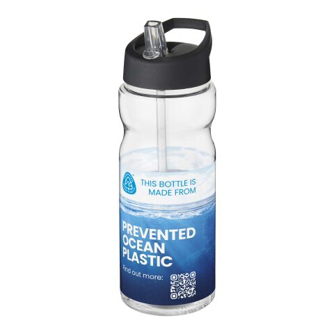 H2O Eco 650 ml sportflaska med piplock Vit-Svart | Inget reklamtryck | Inte tillgängligt | Inte tillgängligt