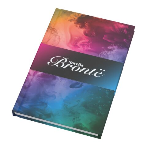 Novella Brontë matt A5 anteckningsbok med hårt omslag, 100 ark Vit | Inget reklamtryck | Inte tillgängligt | Inte tillgängligt