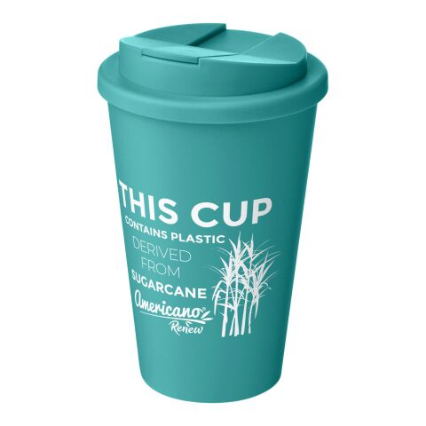 Americano® Renew 350 ml isolerad termomugg med spillsäkert lock Reef blå (revblå) | Inget reklamtryck | Inte tillgängligt | Inte tillgängligt