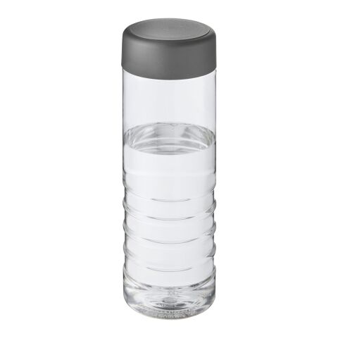 H2O Treble 750 ml screw cap water bottle vit-Stormgrå | Inget reklamtryck | Inte tillgängligt | Inte tillgängligt