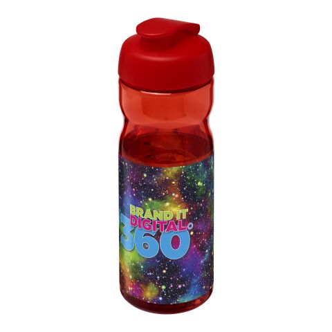 H2O Active® Base Tritan™ 650 ml sportflaska med uppfällbart lock Röd-Röd
