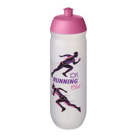HydroFlex™ Clear 750 ml sportflaska Rosa-Frostad genomskinlig | Inget reklamtryck | Inte tillgängligt | Inte tillgängligt