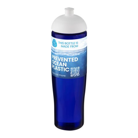 H2O Active® Eco Tempo 700 ml sportflaska med kupollock vit-blå | Inget reklamtryck | Inte tillgängligt | Inte tillgängligt