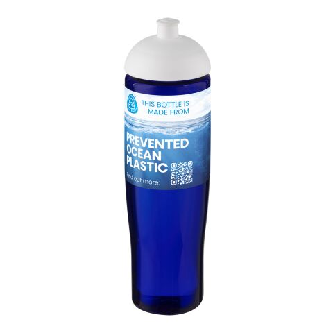 H2O Active® Eco Tempo 700 ml sportflaska med kupollock vit-blå | Inget reklamtryck | Inte tillgängligt | Inte tillgängligt