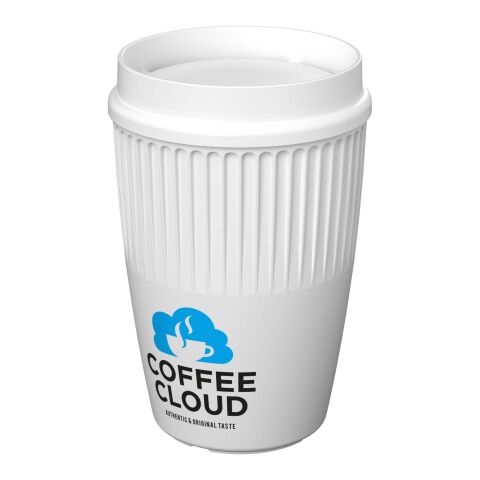 Cirrus 350 ml mugg med 360 graders lock Vit | Inget reklamtryck | Inte tillgängligt | Inte tillgängligt