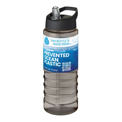 H2O Active® Eco Treble 750 ml sportflaska med piplock antracit-svart brons | Inget reklamtryck | Inte tillgängligt | Inte tillgängligt