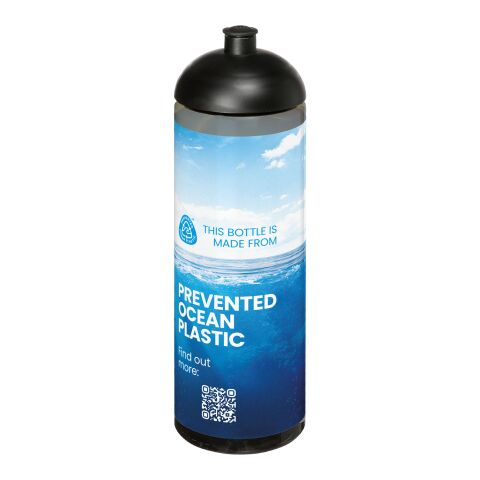 H2O Active® Eco Vibe 850 ml sportflaska med kupollock Stormgrå-Svart | Inget reklamtryck | Inte tillgängligt | Inte tillgängligt