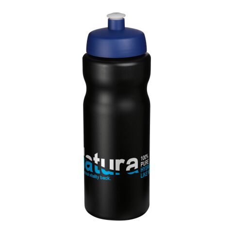 Baseline® Plus 650 ml sportflaska med sportlock Svart-Blå