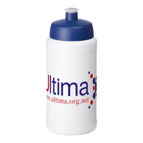 Baseline® Plus 500 ml flaska med sportlock Transparent-Blå | Inget reklamtryck | Inte tillgängligt | Inte tillgängligt
