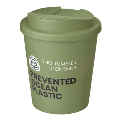 Americano® Espresso POP 250 ml mugg med spillsäkert lock Ljunggrön