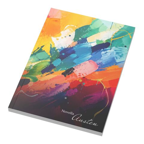 Novella Austen anteckningsbok i A5-format med mjukt omslag – 100 linjerade ark