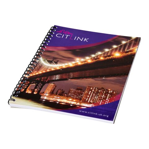 Desk-Mate® wire-o A4 anteckningsbok vit-svart | 50 pages | Inget reklamtryck | Inte tillgängligt | Inte tillgängligt