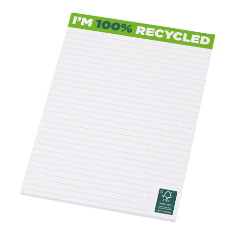 Desk-Mate® A5-anteckningsblock med återvunnet papper vit | 25 pages | Inget reklamtryck | Inte tillgängligt | Inte tillgängligt