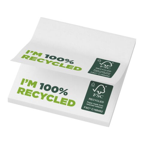 Sticky-Mate® klisterlappar av återvunnet papper 75 x 75 mm vit | 25 pages | Inget reklamtryck | Inte tillgängligt | Inte tillgängligt