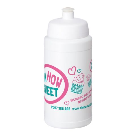 Baseline® Plus 500 ml sportflaska Vit | Inget reklamtryck | Inte tillgängligt | Inte tillgängligt