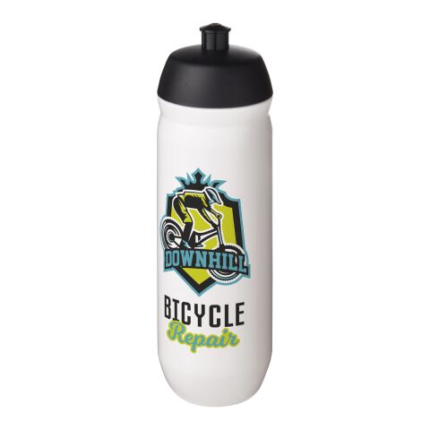 HydroFlex™ 750 ml sportflaska Svart-Vit | Inget reklamtryck | Inte tillgängligt | Inte tillgängligt