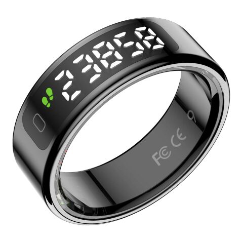 Prixton Orbyt Touch smart ring Svart / Blå | 11(20.8 mm)