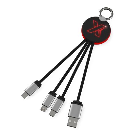 SCX.design C16 ring med light-up kabel Standard | röd-svart brons | Inget reklamtryck | Inte tillgängligt | Inte tillgängligt