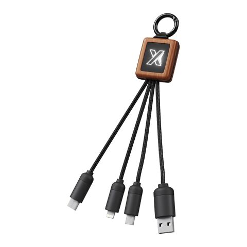 SCX.design C19 lättanvänd kabel i trä Standard | trä-svart brons | Inget reklamtryck | Inte tillgängligt | Inte tillgängligt