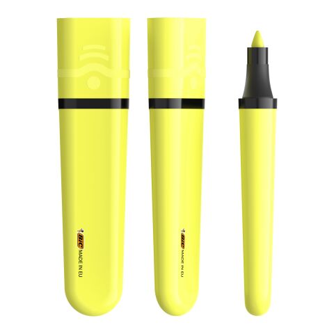 BIC® Highlighter Flat gul | Inget reklamtryck | Inte tillgängligt | Inte tillgängligt