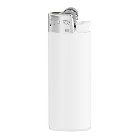 BIC® J25 Standard tändare vit-vit-vit-ljusgrå | 1-färgat Skärmtryck | Kropp-sida c | 16.00 mm x 40.00 mm