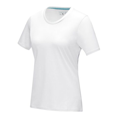Azurite kortärmad dam GOTS ekologisk t-shirt Standard | vit | XS | Inget reklamtryck | Inte tillgängligt | Inte tillgängligt | Inte tillgängligt