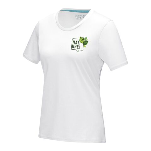 Azurite kortärmad dam GOTS ekologisk t-shirt Standard | vit | XS | Inget reklamtryck | Inte tillgängligt | Inte tillgängligt | Inte tillgängligt