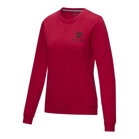 Jasper GOTS dam rundhalsad tröja Standard | röd | L | Inget reklamtryck | Inte tillgängligt | Inte tillgängligt | Inte tillgängligt