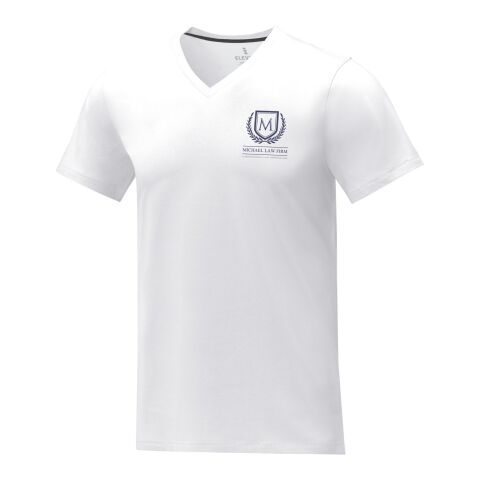 Somoto kortärmad V-ringad t-shirt till herr