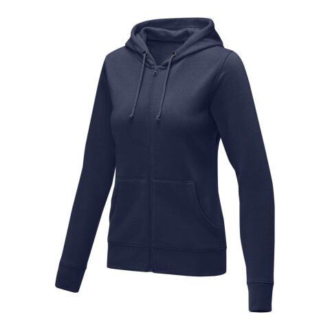 Theron hoodie med dragkedja dam Standard | marinblå | 3XL | Inget reklamtryck | Inte tillgängligt | Inte tillgängligt | Inte tillgängligt