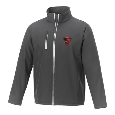 Orion softshell-jacka för män Stormgrå | L