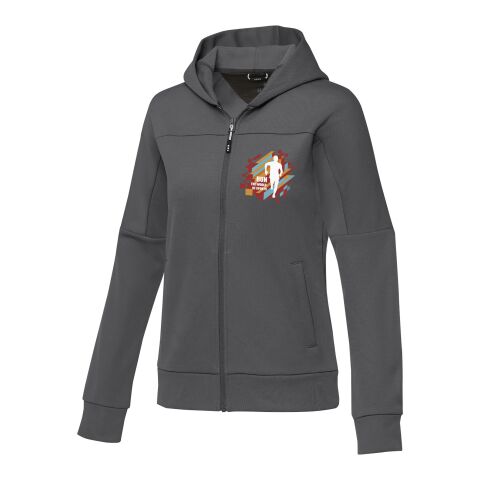 Nubia stickad damjacka med hel dragkedja